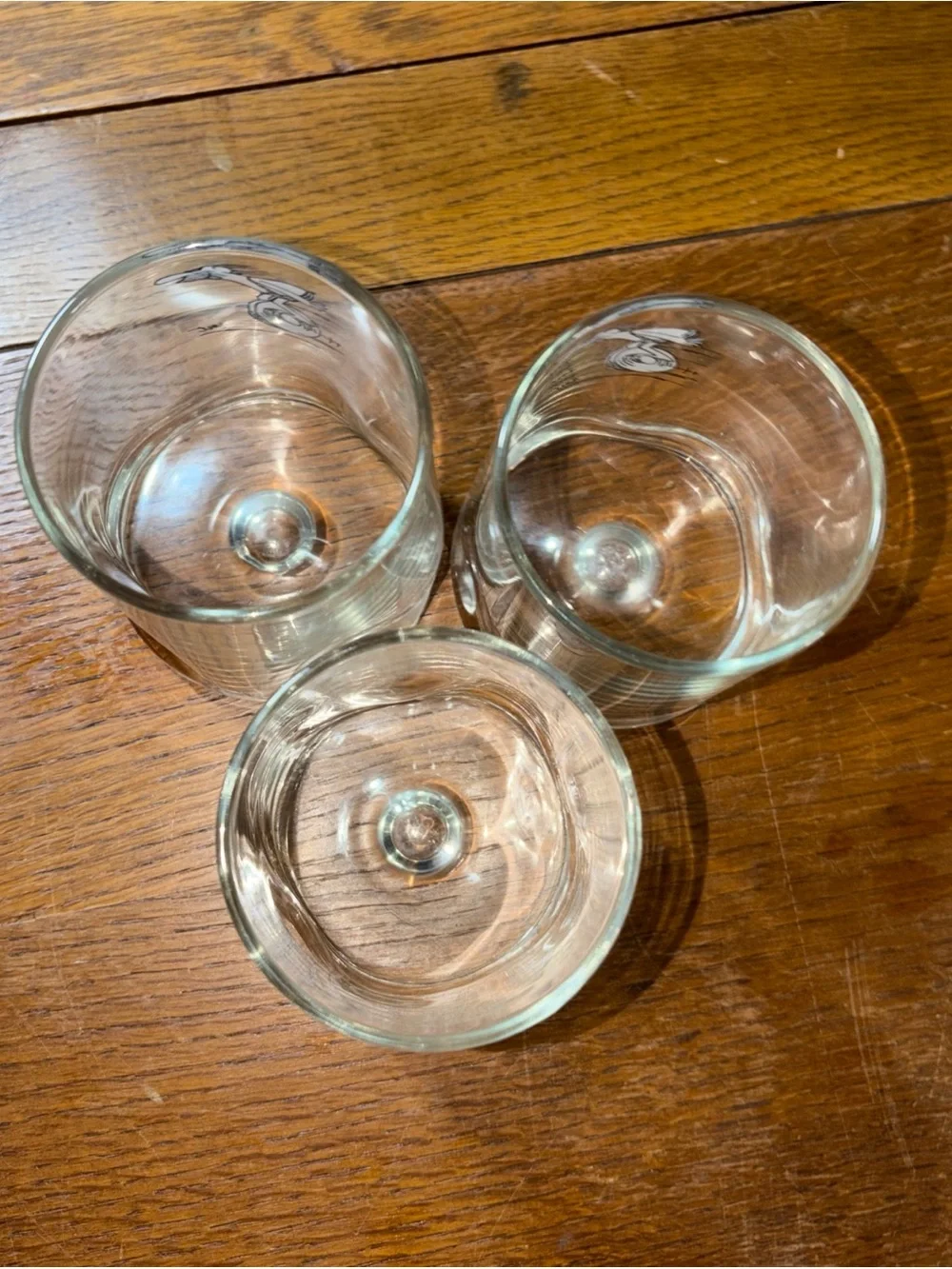 BC Johnny Hart Caveman drinking glasses Set of 3